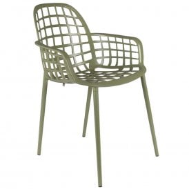 Albert Kuip Aluminium Garden Chair - Green