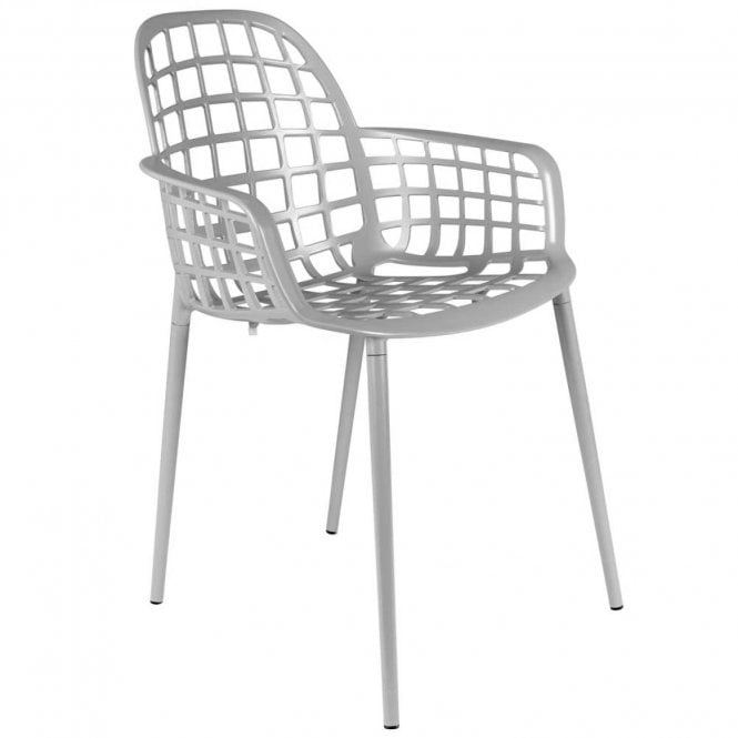 Albert Kuip Aluminium Garden Chair - Grey