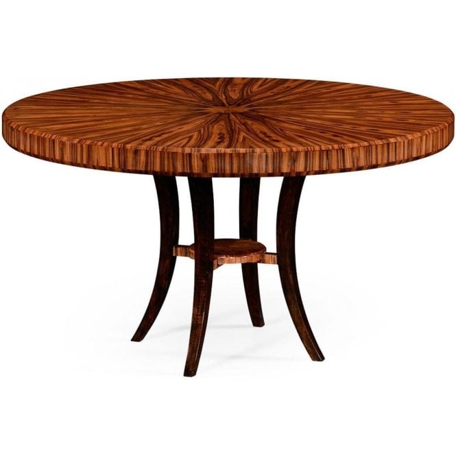 Art Deco 6 Seater Round Dining Table 54''