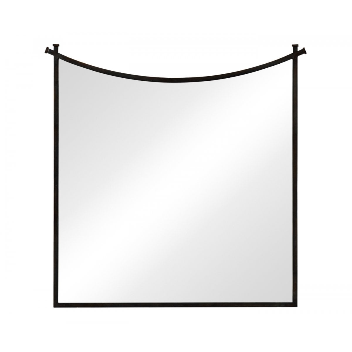 Inverted Mirror. View Black Wall Mirror With Inverted Arch | Swanky Interiors