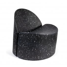 Bloom Plastic Garden Lounge Chair - Galaxy Black
