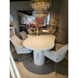 Bloomstone Modern White Dining Table 260cm