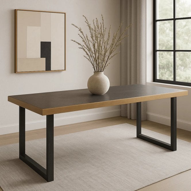 Bloomville Mid Century 8 Seater Dining Table 92''
