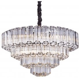 Coco Modern Glass Chandelier 