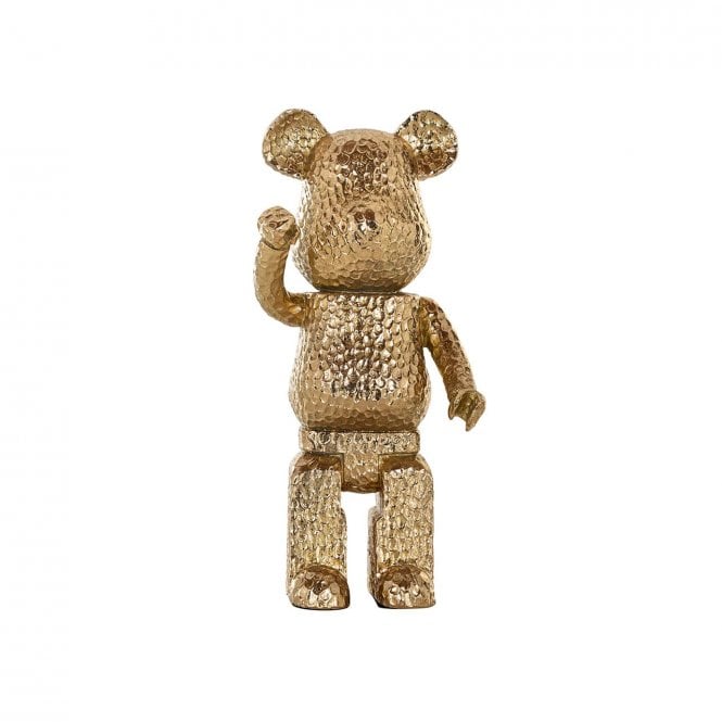Decorative Object Gold Bear Standing