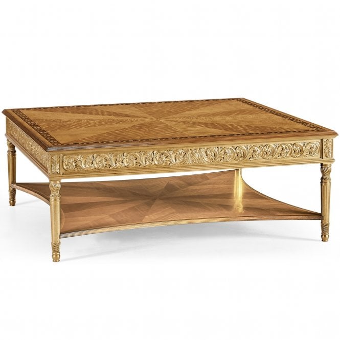 French Square Coffee Table Louis XIV - Jonathan Charles 