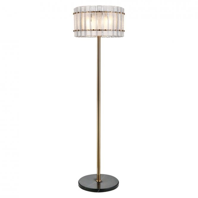 Inès Modern Glass Floor Lamp