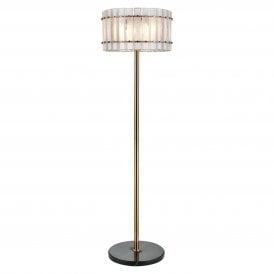 Inès Modern Glass Floor Lamp