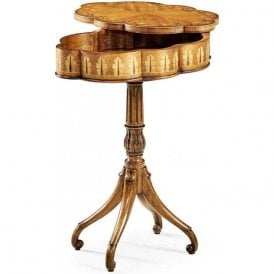 Lamp Table With Secret Compartment