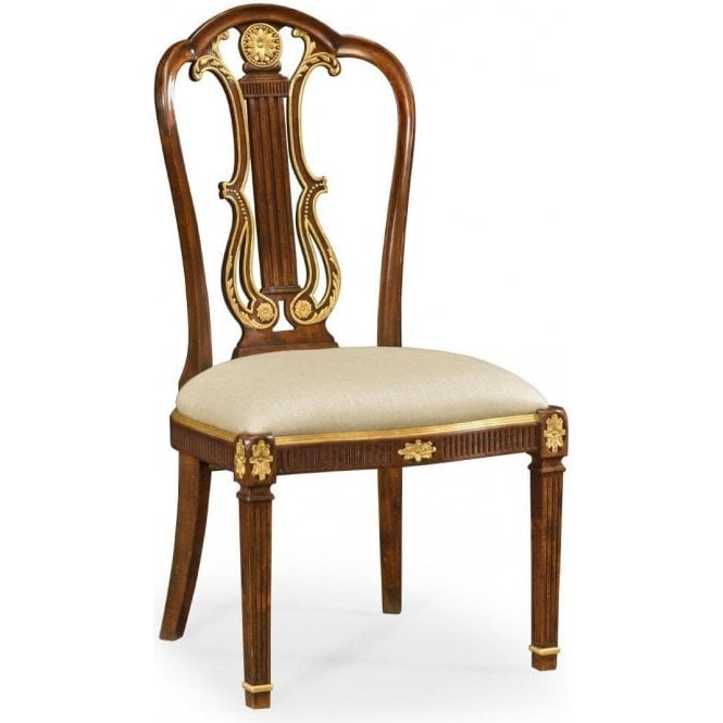 Mahogany Dining Chair In Neoclassical Style