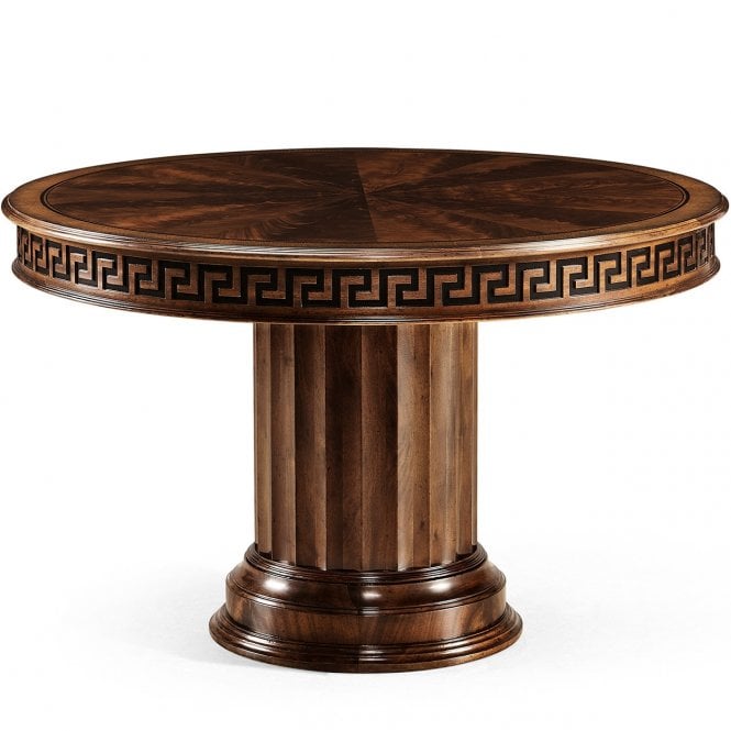 Mahogany Round Pedestal Centre Table 48''