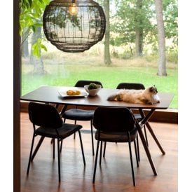 Malaya Mid Century Modern Dining Table
