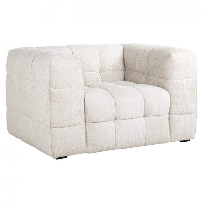 Merrol Lounge Armchair In Cream Fusion 