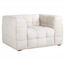 Merrol Lounge Armchair In Cream Fusion 