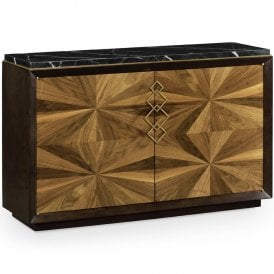 Mid Century Sideboard with Black Marble Top – Jonathan Charles