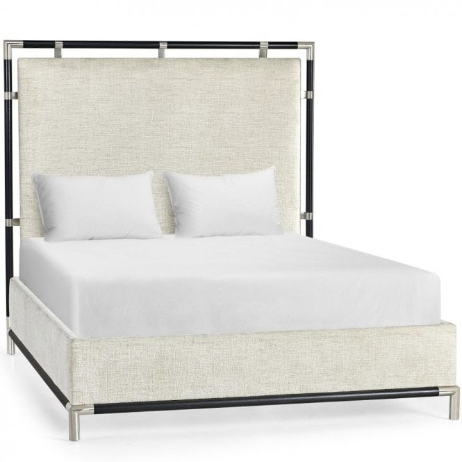 Modern Upholstered King Size Bed Frame – Jonathan Charles