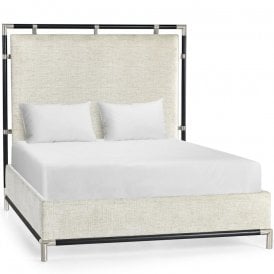 Modern Upholstered King Size Bed Frame – Jonathan Charles