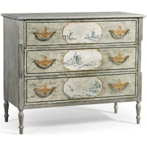 Morningside Vintage Chest of Drawers - Grey