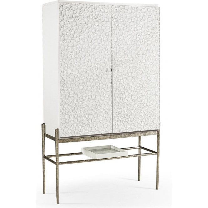 Pelagic White Oak Bar Cabinet 