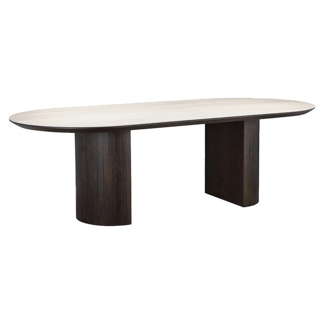 Ritz Modern Stone Top Dining Table - 240cm