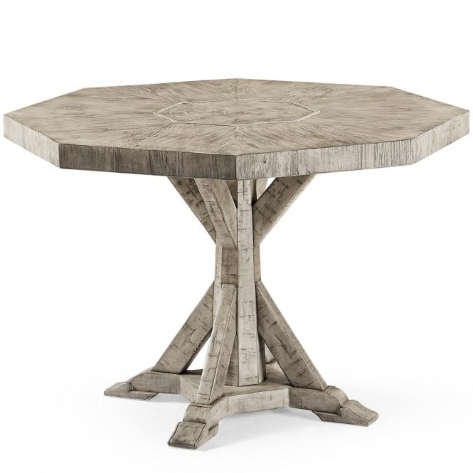 Rustic Grey Round Centre Table 42'' 