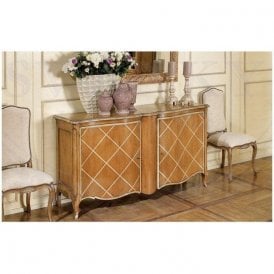 Sideboard Cabinet With Decorated Doors