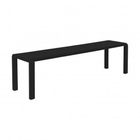 Vondel Aluminium Garden Bench 175cm - Black