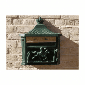 Wall Mounted Mailbox / Green Letterbox
