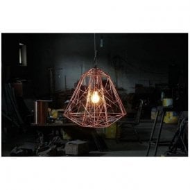 Wire Lamp Metal Pendant Light 