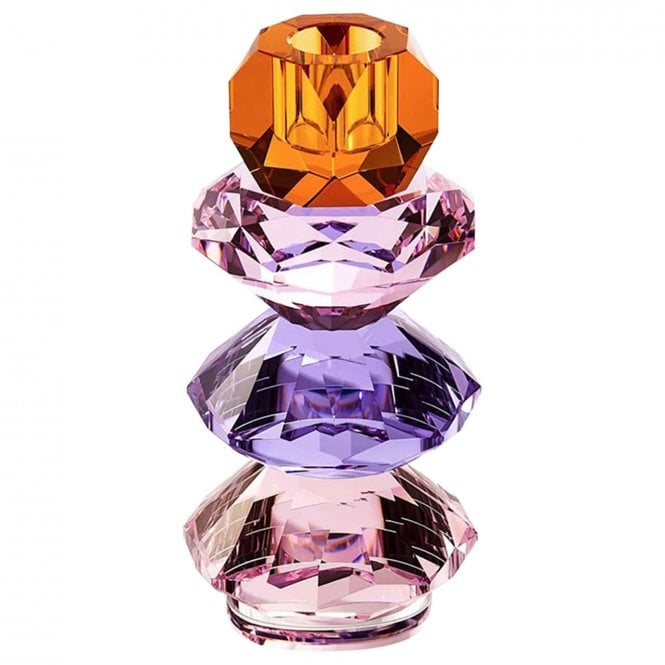 Yalena Glass Single Candle Holder, Tall 
