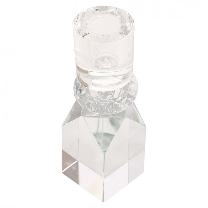 Yanou Clear Glass Single Candle Holder 